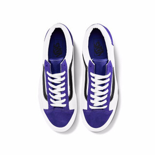 VANS 范斯 经典系列 STYLE 36 中性运动板鞋 白色/深蓝色