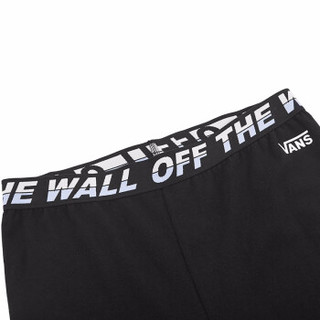 VANS 范斯 女士运动裤 VN0A4DR3BLK 黑色 M