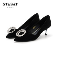 ST&SAT; SS83111157 中跟细跟时尚单鞋