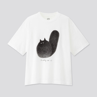 UNIQLO 优衣库 Cats are Purrfect 428422 女士印花T恤