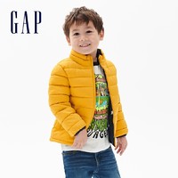 Gap男幼童半高领保暖棉服473683 两面穿儿童外套休闲时尚上衣 *2件