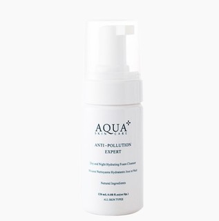 Aqua+ Skincare 安蔻嘉补水慕斯洁面乳120ml