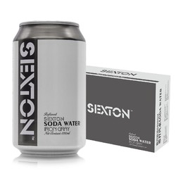 SEXTON 赛克斯盾 苏打 气泡水 330ml*24罐