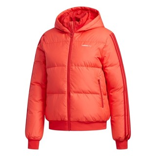 adidas NEO W SPORTY PUFFER 女士运动羽绒服 EI4412 橘色 XS