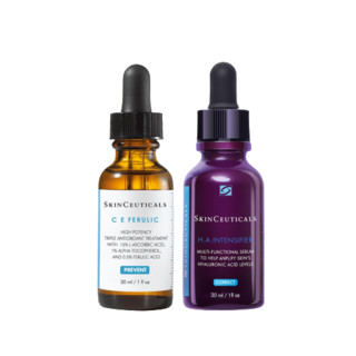 SKINCEUTICALS 修丽可 赋颜丰盈紧致塑颜套装（CE经典抗氧瓶30ml+紫米精华30ml）