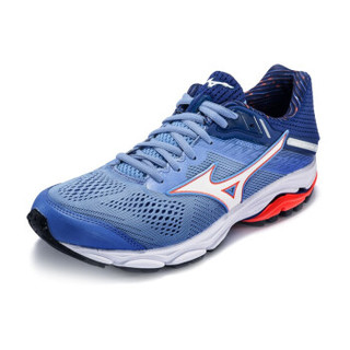 Mizuno 美津浓 Wave Inspire 15 女士跑鞋 J1GD194401 浅紫/深紫