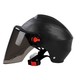 移动端、移动专享：哈旅 夏季轻便式电动车头盔 半盔 配茶色镜