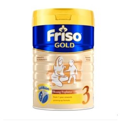Friso 美素佳儿 金装 幼儿成长配方奶粉 3段 900g 3罐装