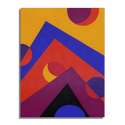 《02-47》西鱼艺术区 贝蒂•戈尔德原作 丙烯酸 纸 抽象主义 艺术品收藏 