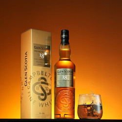 格兰帝（GLEN SCOTIA） 洋酒 英国苏格兰 单一麦芽威士忌18年700ml 700ml