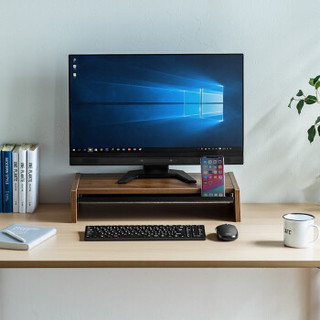 SANWA SUPPLY 电脑显示器增高架 置物架 办公桌收纳桌上架 带抽屉支架 MR-C2 基本款 500mm