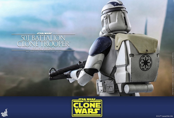 hottoys星球大战501军团克隆人士兵16人偶普通豪华版