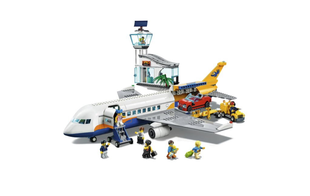 lego乐高城市系列60262民航客机
