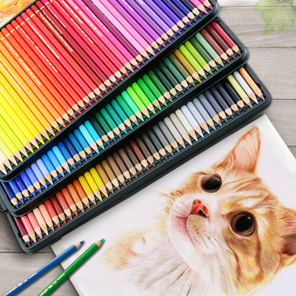 德国辉柏嘉官方旗舰店官网72色水溶性彩铅48色油性彩色铅笔初学者绘画