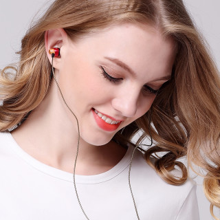 商品阿思翠am800入耳式耳机人声女毒asmr睡眠耳塞发烧音乐质typec转接