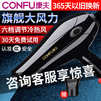 Kangfu 康夫 电吹风机家用大功率理发店发廊发型师专用负离子护发速干风筒