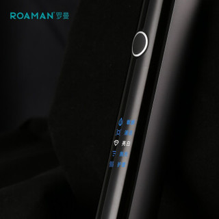 罗曼（ROAMAN） 电动牙刷 成人款情侣声波震动牙刷 LCD屏显示V40黑色