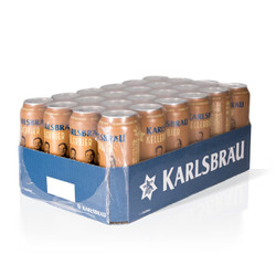 KARLSBRAU 卡斯布鲁 窖藏拉格啤酒 500ml*24听 *2件