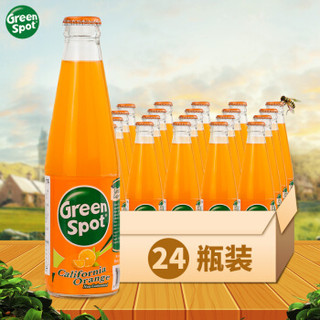 泰国GREENSPOT橙汁饮料260ml*24瓶 整箱玻璃瓶装 原装进口果汁 非碳酸饮料