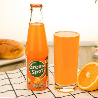 泰国GREENSPOT橙汁饮料260ml*24瓶 整箱玻璃瓶装 原装进口果汁 非碳酸饮料