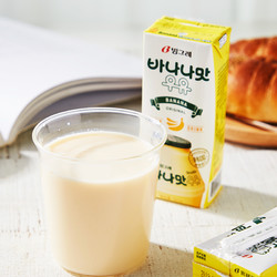 Binggrae 宾格瑞 牛奶饮料 香蕉味 200ml*6瓶