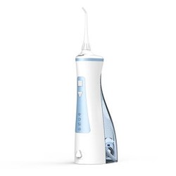 神奇牙刷V18 冲牙器/洗牙器/水牙线/洁牙器 电动牙刷伴侣 便携式设计（蓝色）