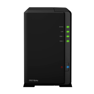 Synology 群晖 DS218play 2盘位NAS (RTD1296)