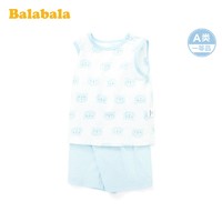 Balabala 巴拉巴拉 婴儿短袖套装 *4件