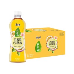 康师傅 找茶趣 百香果四季春500ml*15瓶 *2件