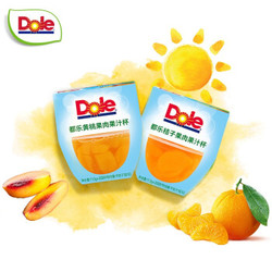 Dole 都乐 黄桃果肉果汁杯 6组12杯 单杯113g