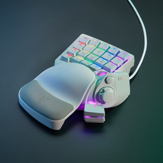 RAZER 雷蛇 塔洛斯魔蝎V2 专业版 20键 有线机械键盘 水银 模拟光轴 RGB