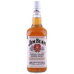 金宾（Jim Beam）洋酒 美国波本威士忌750ml（原白占边威士忌）