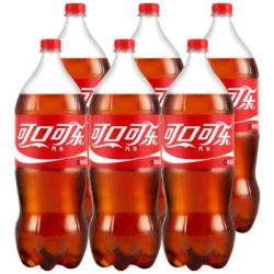 可口可乐cocacola汽水碳酸饮料2l6瓶可口可乐公司出品