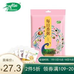 十月稻田 每日香粥混合杂粮粥独立包装（150g*6）900g6种口味食材丰富养生八宝粥料 *6件