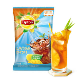 立顿Lipton 果汁粉 芒果风味茶粉1kg 固体饮料 速溶冲饮果珍粉 冲调饮品