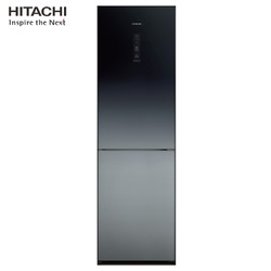 Hitachi/日立冰箱 R-BF330JC（XGR）328升双门触控 变频二级能效 自选变温 双向冷冻保鲜 纳米钛过滤