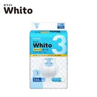 妮飘(Nepia)Whito3小时纸尿裤 S66枚[4-8kg) (日本原装进口) *4件