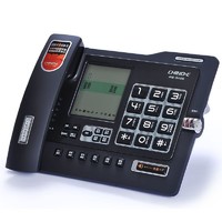 中诺（CHINO-E）G025 可扩充SD卡/带4G卡/数码录音电话机座机办公/家用座机电话/固定电话座机 雅士黑