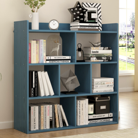 doruik简易书架落地置物架学生用书柜小书架