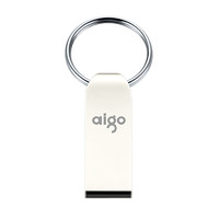 爱国者（aigo）32GB USB2.0 UDP系列 迷你金属U盘 U268 高速车载U盘 银色