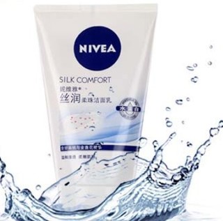 NIVEA 妮维雅 丝润系列 丝润柔珠洁面乳 100g