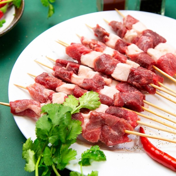 商品游牧御品 牛羊肉串烧烤套餐 4斤(送烧烤调料)