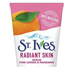 St.Ives 圣艾芙  Even & Bright Pink Lemon & Mandarin Orange 柠檬柑橘 面膜磨砂膏 170g
