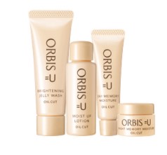 ORBIS 奥蜜思 U 芯悠系列尊享甄选套装(洁面嗜喱20g+精华水20ml+保湿乳8g+修护霜5g)