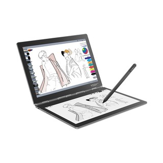 联想（Lenovo）YOGA Book2 10.8英寸 墨水屏双屏轻薄笔记本电脑LTE版360度翻转 i5-7Y54 8G 512G SSD 雅典黑