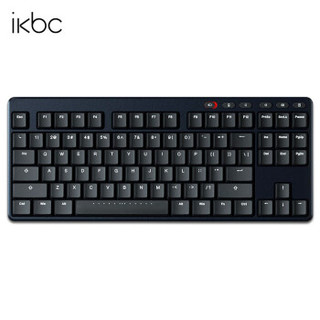 iKBC S200 无线机械键盘 87键 黑色 TTC青轴