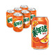 美年达可乐 Mirinda 橙味汽水 碳酸饮料整箱 300ml*24瓶 (新老包装随机发货) 百事出品 *4件