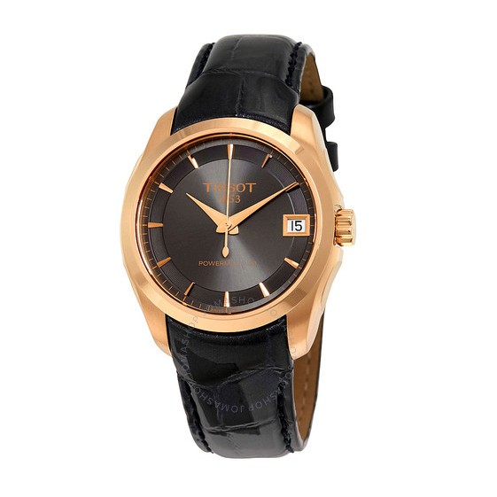 tissot天梭couturier库图系列t0352073606100女士机械腕表