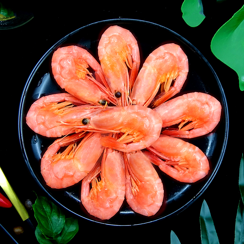 尚品绿洲北极虾甜虾刺身4斤