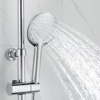  日丰卫浴 RIIFO卫浴 日丰卫浴 RIIFO 智能恒温淋浴花洒套装 银色